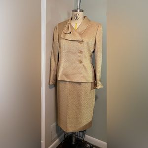 Gold Two Piece Suit
